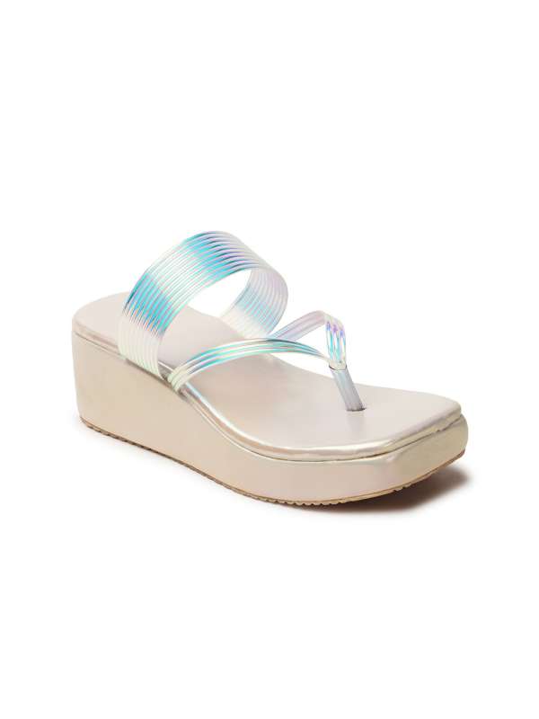 Shiny sandals store