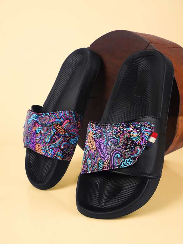Mens purple slides deals