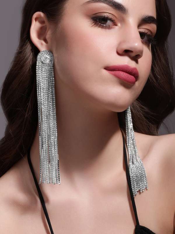 Tassel earrings deals myntra