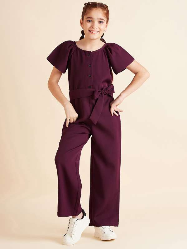 Color Cocktail Burgundy Jumpsuit Buy Color Cocktail Burgundy