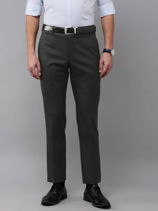 Solid Suit Pants Men Clothing Ankle Length Office Trousers Formal Wear |  eBay-hkpdtq2012.edu.vn