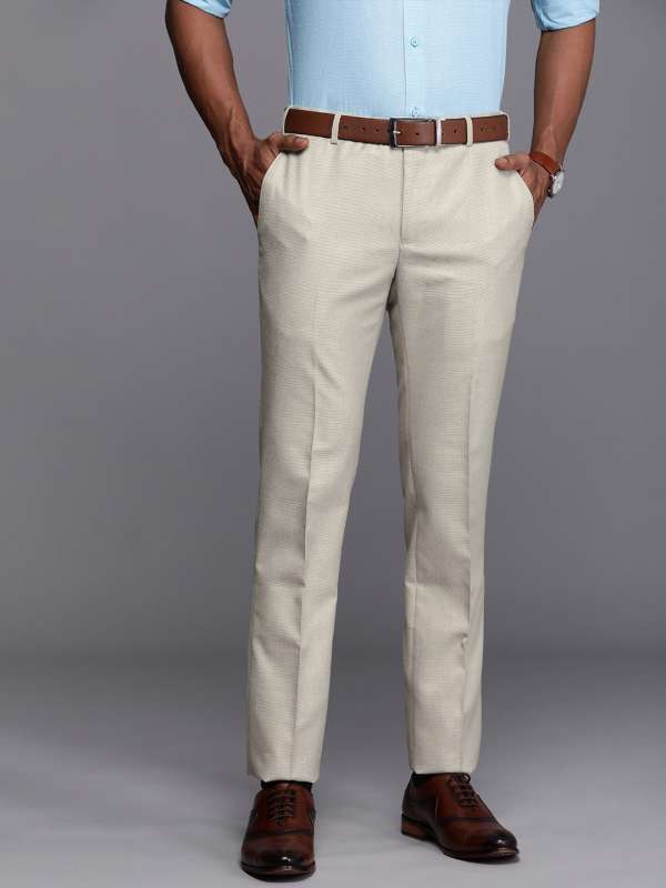 VANDNAM FABRICS Slim Fit Men Light Blue Trousers - Buy VANDNAM FABRICS Slim  Fit Men Light Blue Trousers Online at Best Prices in India