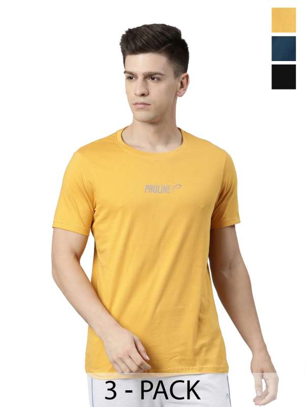 Pack Of Proline Tshirt Buy Pack Of Proline Tshirt online in India
