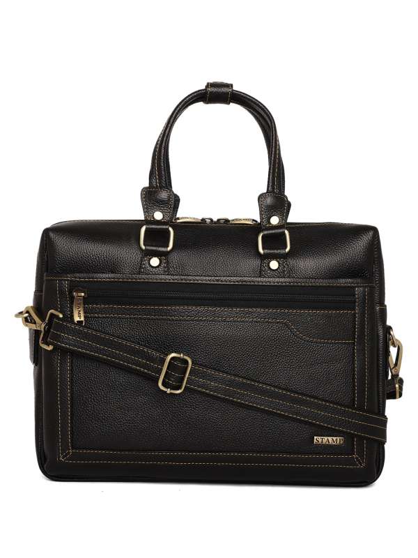 Stamp leather sales laptop bags price