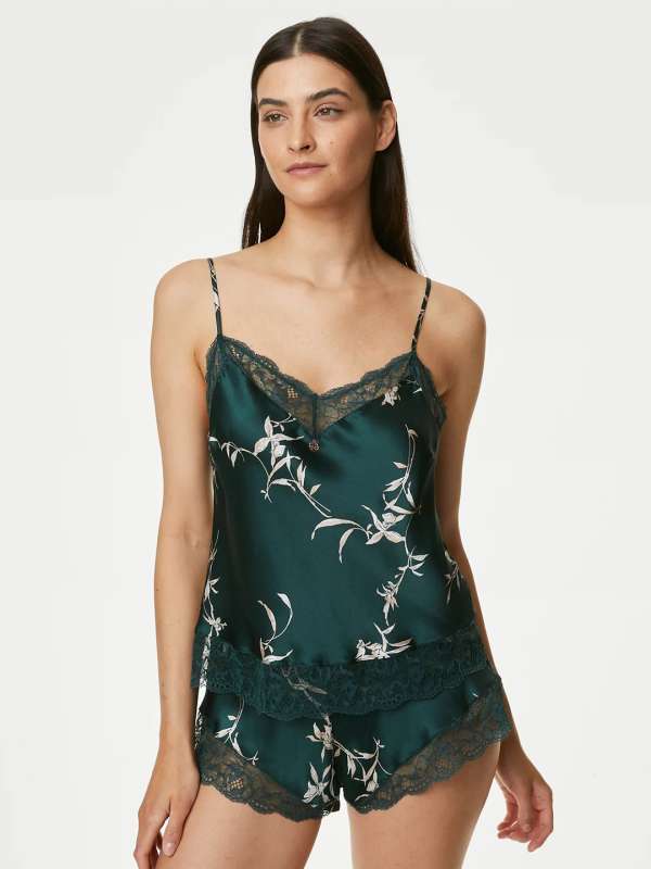 Satin shorts online india cheap