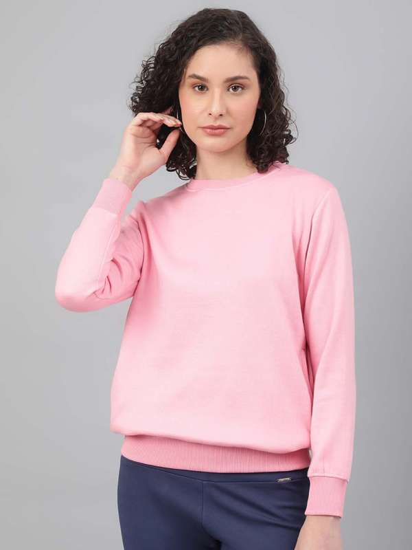 Round neck sweatshirt womens hot sale