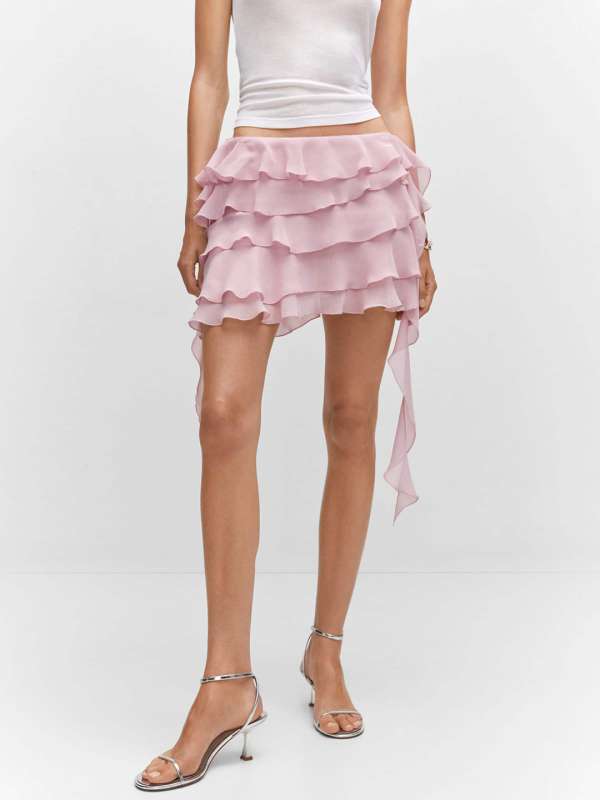 Pink Lining Skirts Lehenga Choli - Buy Pink Lining Skirts Lehenga