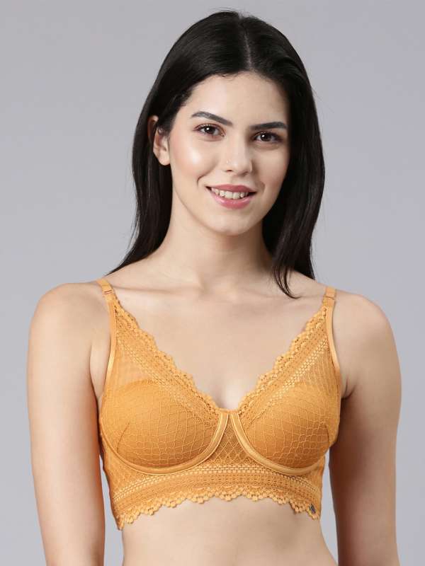 Buy online Set Of 3 Floral Lace Minimizer Bra from lingerie for Women by  Docare for ₹539 at 57% off