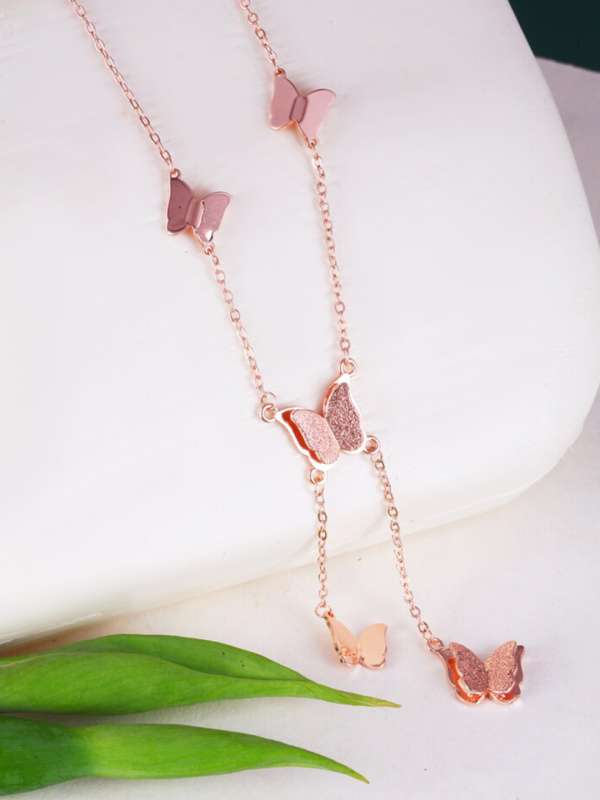 Butterfly Necklace - Buy Butterfly Necklace online in India