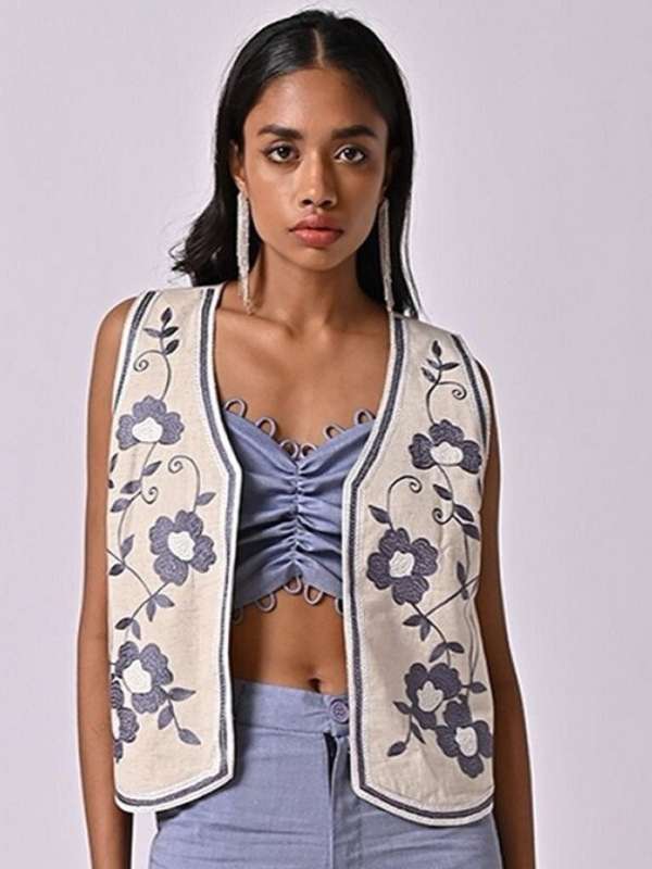 Women Ethnic Waistcoat Buy Women Ethnic Waistcoat online in India