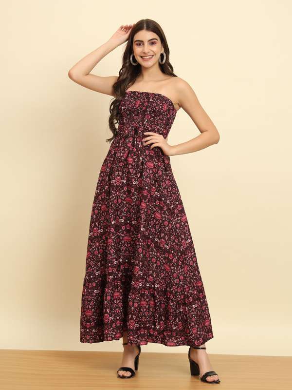 Maxi dresses best sale on reliance trends