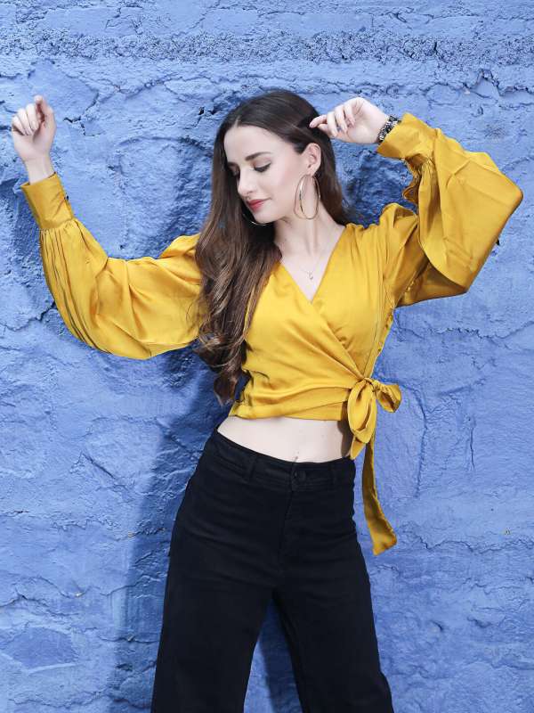 Yellow tops online top