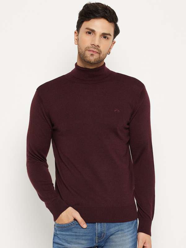 Burgundy Sweaters Buy Burgundy Sweaters online in India