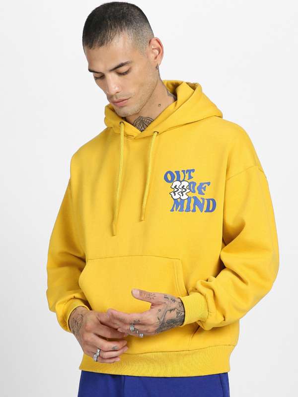 Yellow Hoodies Buy Trendy Yellow Hoodies Online in India Myntra
