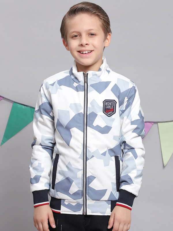 Boys white jacket hot sale