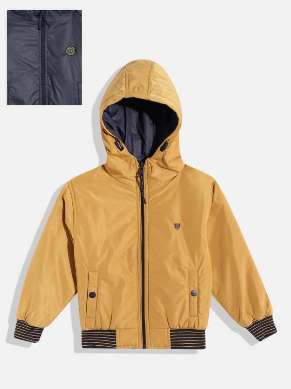 Okane Mustard Yellow Solid Bomber Jacket 8149535.htm Buy Okane Mustard Yellow Solid Bomber Jacket 8149535.htm online in India