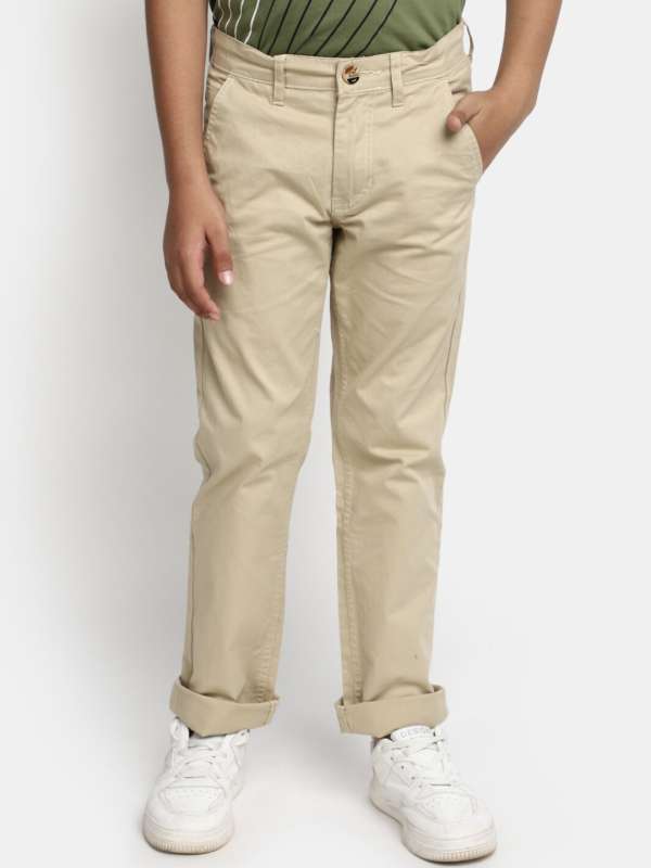 Boys Beige Trousers Buy Boys Beige Trousers online in India