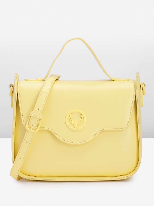 Allen solly cheap mustard yellow handbag