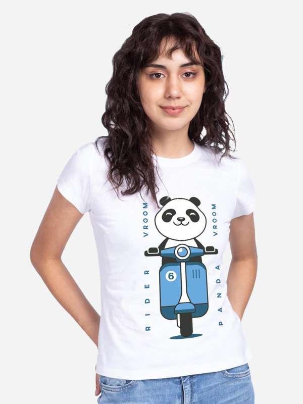 Panda t shop shirt women's india