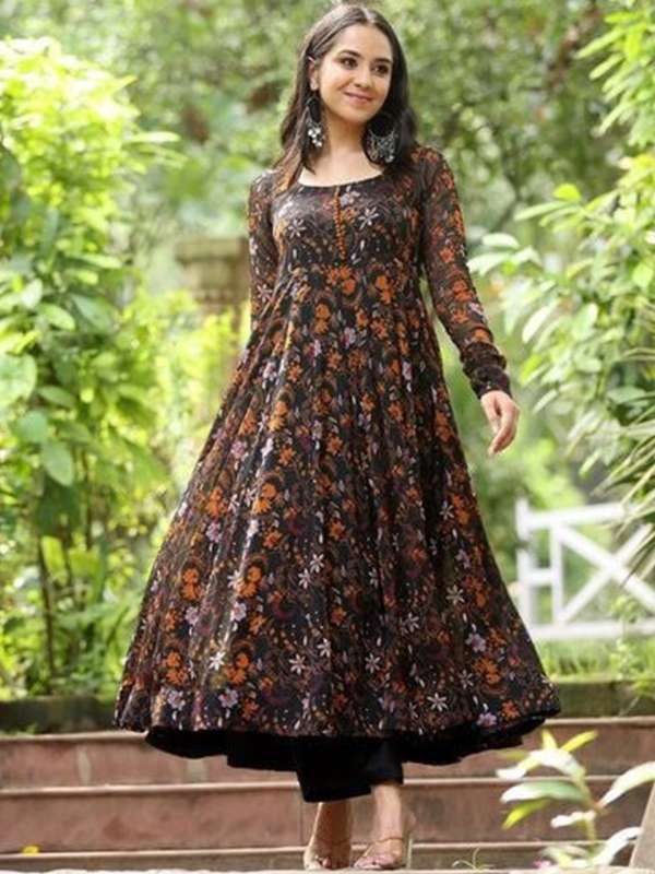 Designer party clearance wear kurtis online