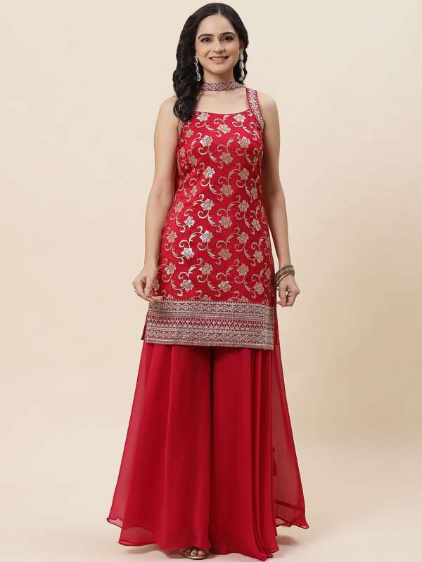 Meena bazaar suit set store