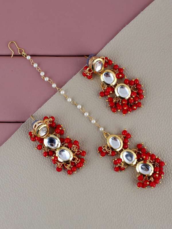 Single Stone Earring Jewellery Set Buy Single Stone Earring Jewellery Set online in India