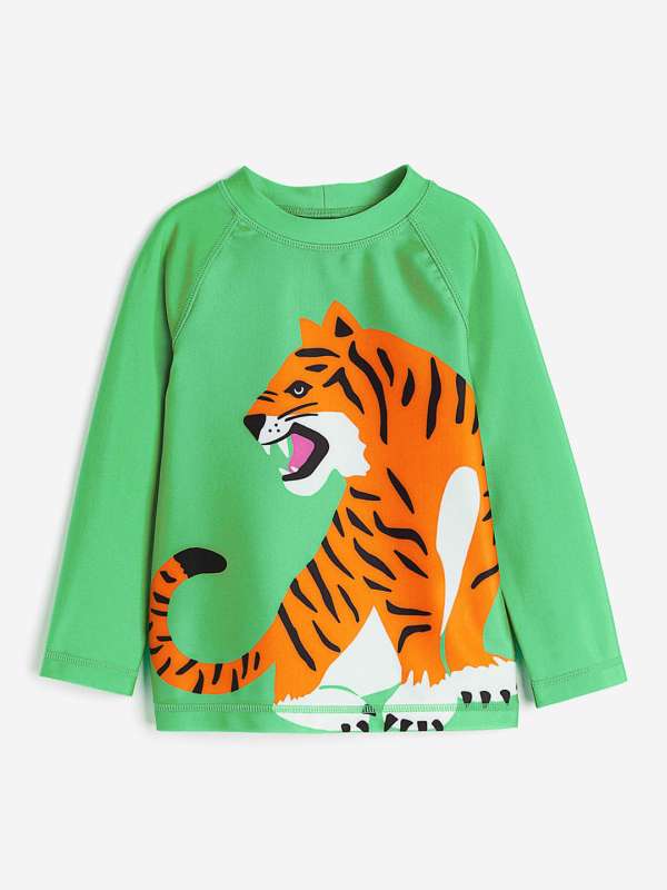 H and m top tiger shirt