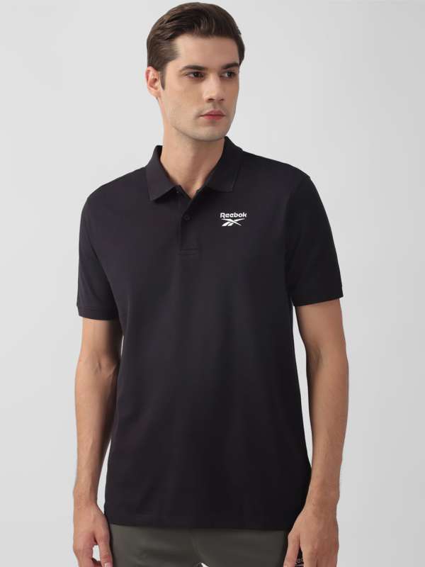 Reebok polo shirts mens silver deals