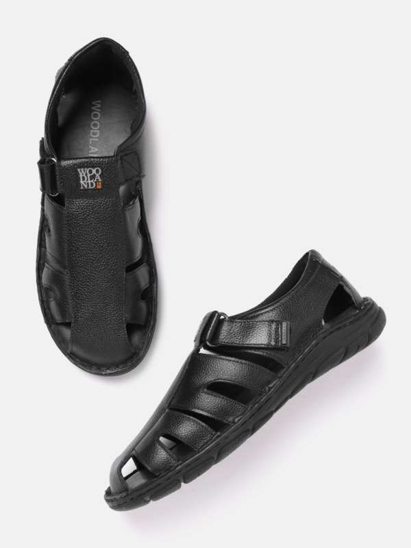 Woodland store black sandals