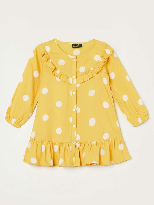 Yellow Kids Casual Dresses Juniors By Lifestyle Buy Yellow Kids