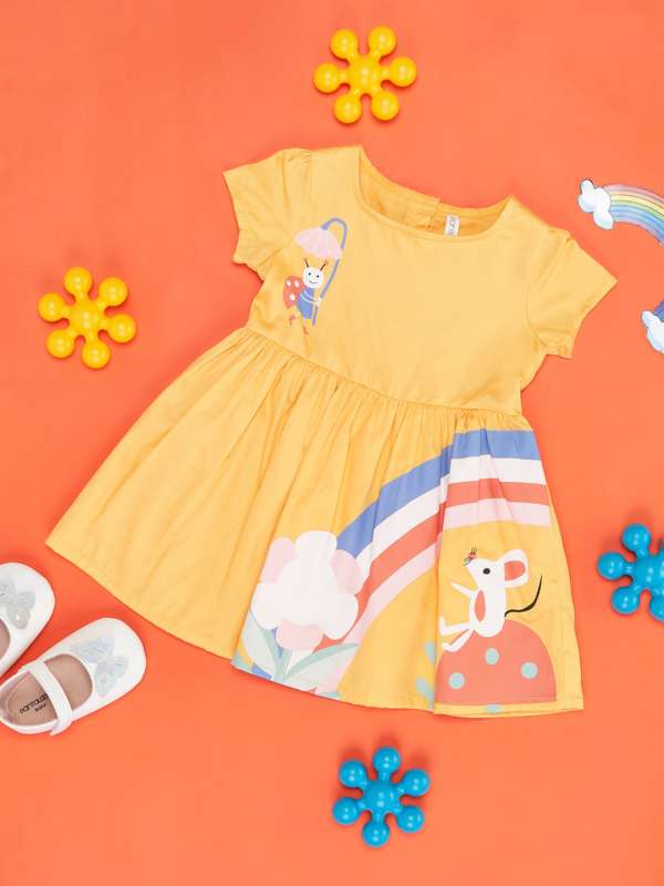Mustard baby girl sales clothes