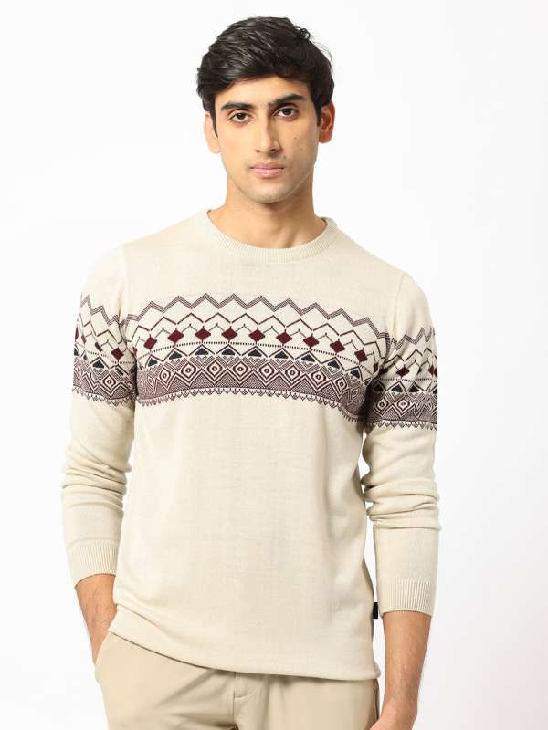 White Sweaters Buy Trendy White Sweaters Online in India Myntra