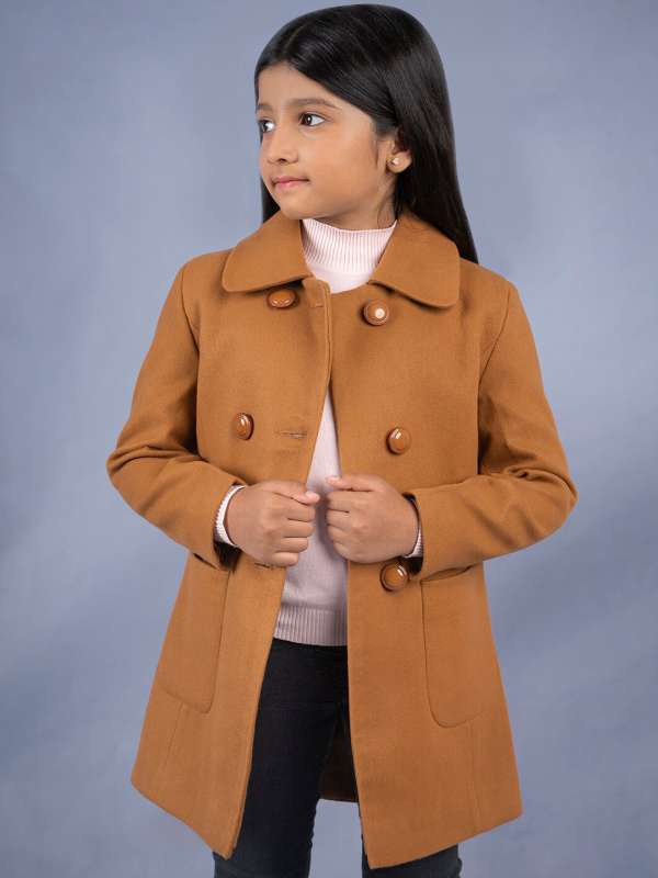 Long coat for baby top girl