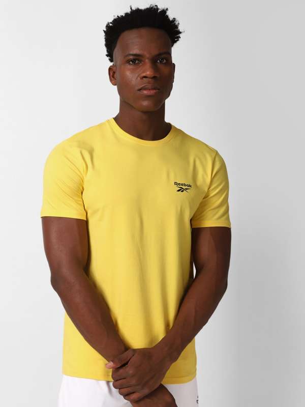 Reebok Yellow Tshirts Buy Reebok Yellow Tshirts online in India