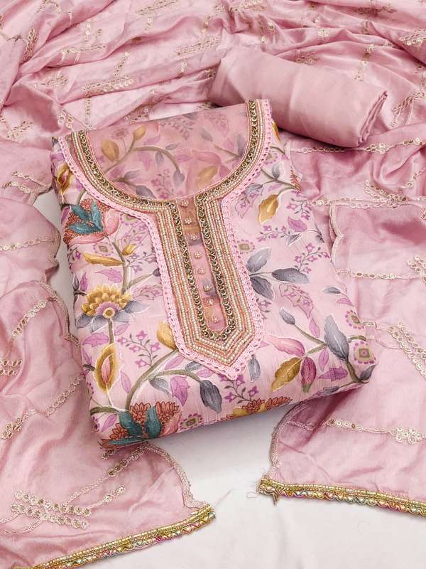 Chiffon Dupatta Dress Material Buy Chiffon Dupatta Dress