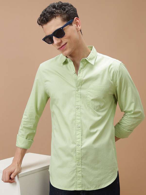 Pale 2025 green shirt