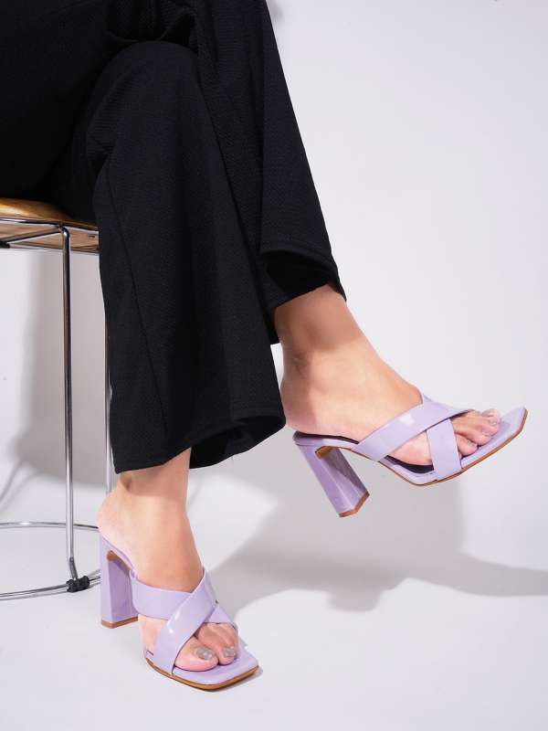 Heels with no straps shop