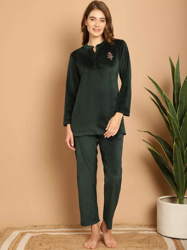 Green Night Suits Buy Green Night Suits online in India