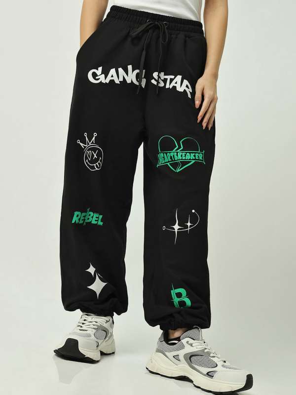 Loose Fit Printed Joggers