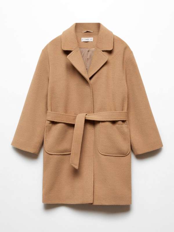 Unstructured camel coat on sale