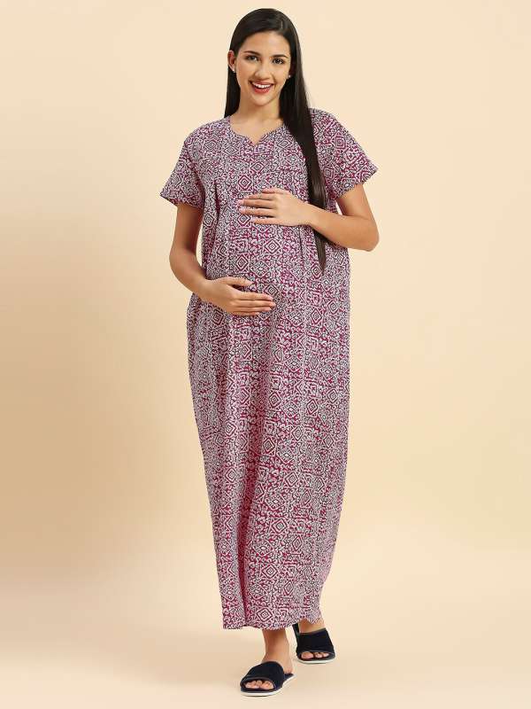 Myntra maternity sale nighty