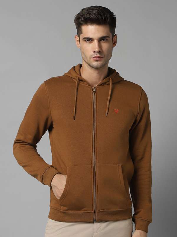 Buy Ketch Brown Hoodie Pullover Sweatshirt for Men Online at Rs