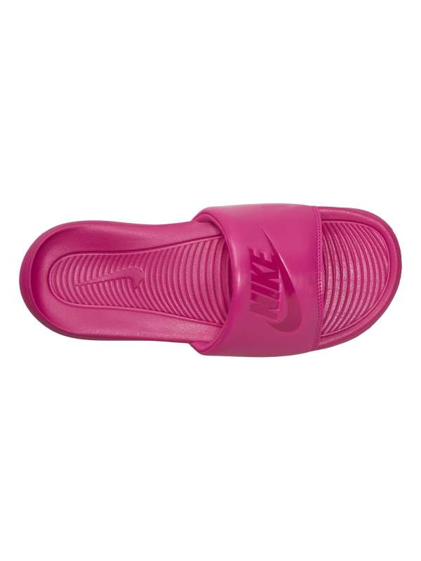 Nike flip flops women pink store
