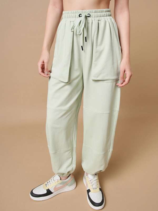 Buy Sage Green Cargo Men Jogger Pants Online in India -Beyoung