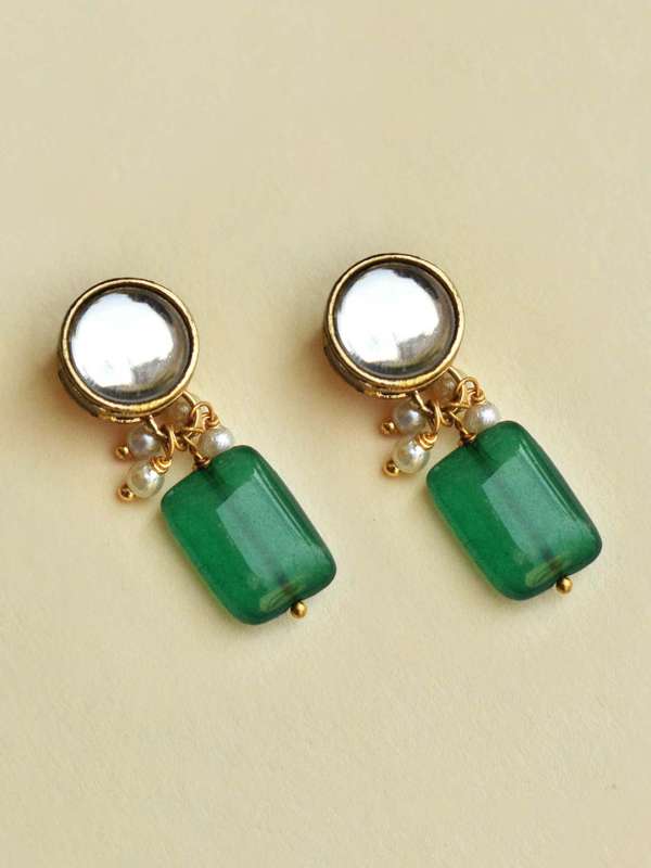 Earrings shop stone design