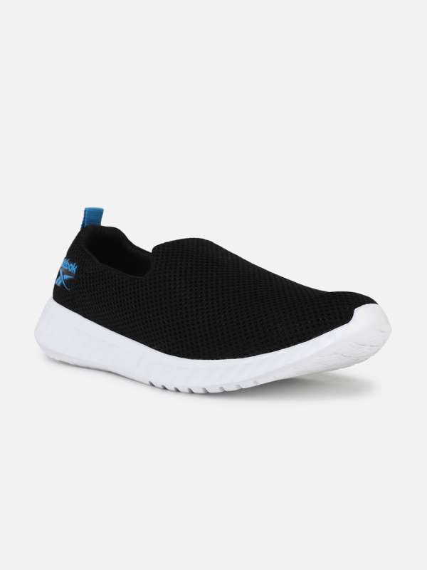 Reebok mens black walking shoes top