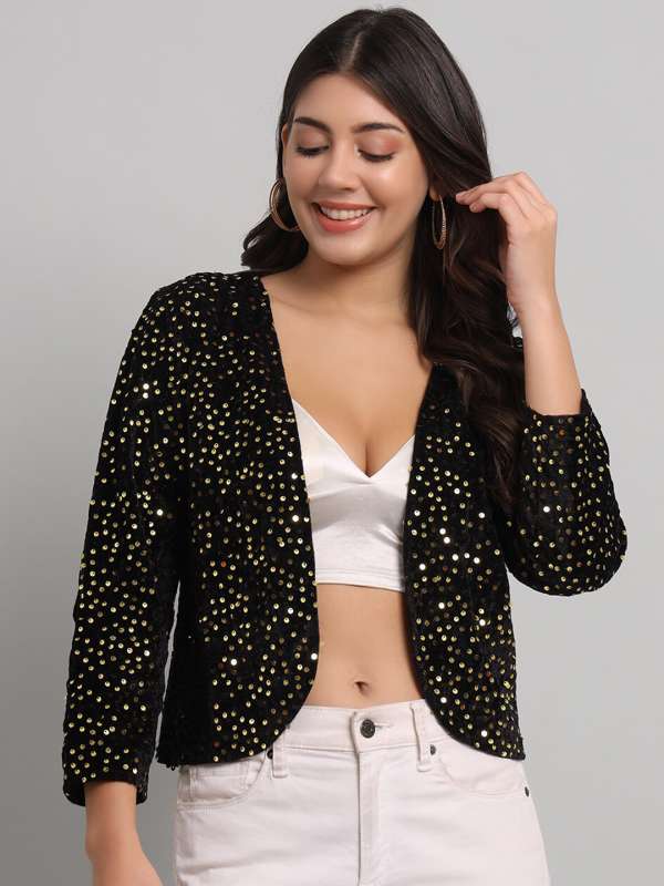 Glitter shrug on sale