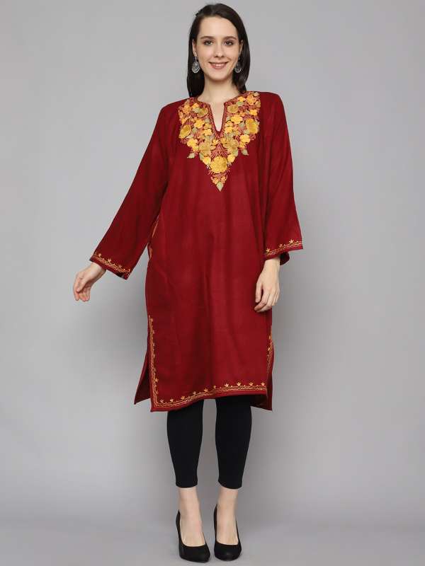 Kashmiri kurti top myntra
