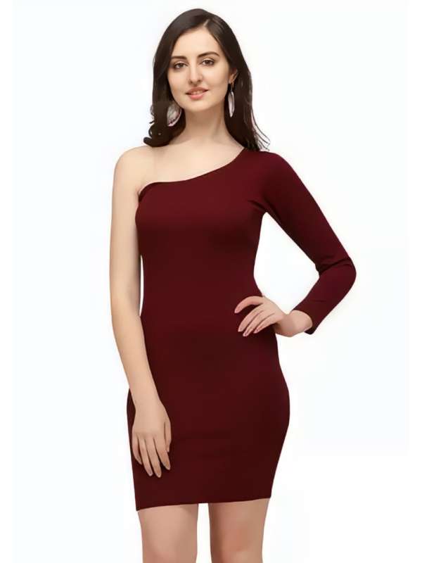 Long one deals piece dress myntra