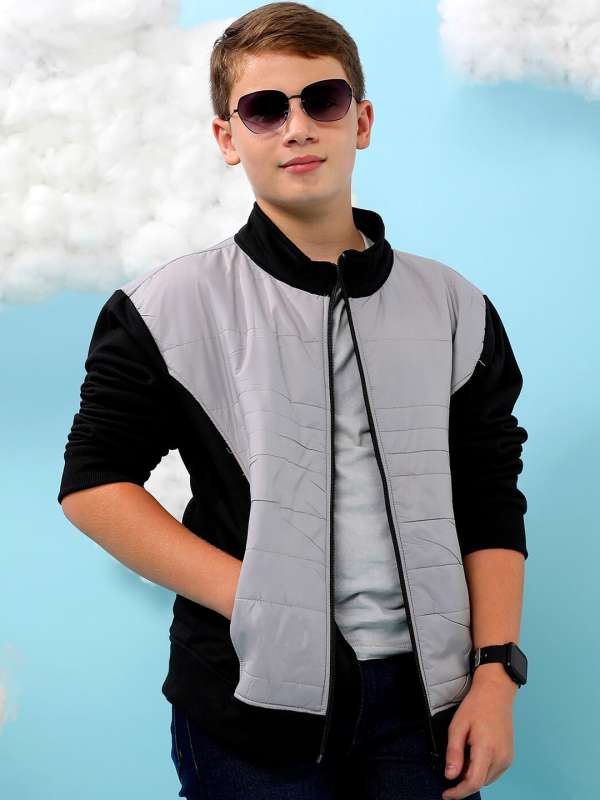 Boys cotton jacket clearance